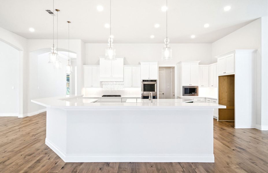 Furnished interior view inside a new home in Artavia 70′, Conroe (Image 11).