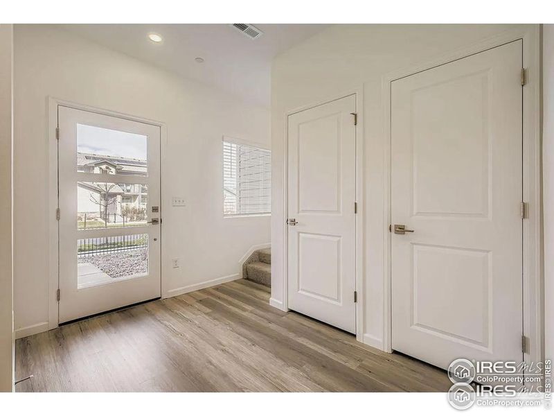 Front entry - main level