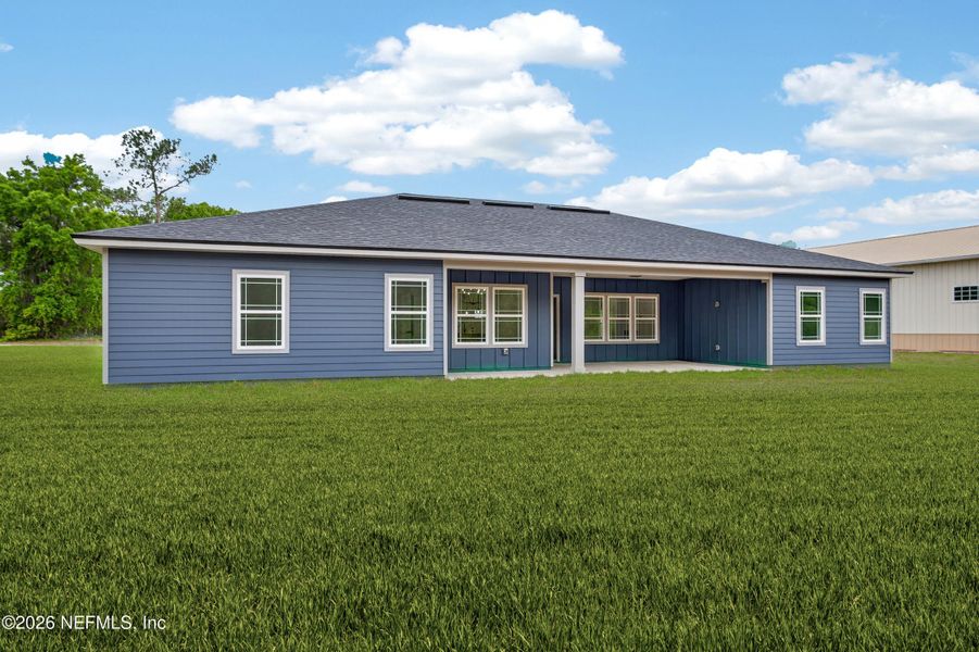 Exterior details and patio area of a home in , Palatka (Image 17). Exterior details and patio area of a home in , Palatka (Image 17).