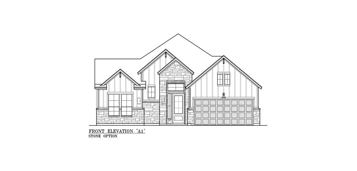 Representative rendering of the exterior for the Corbin by Chesmar Homes (Image 7).
