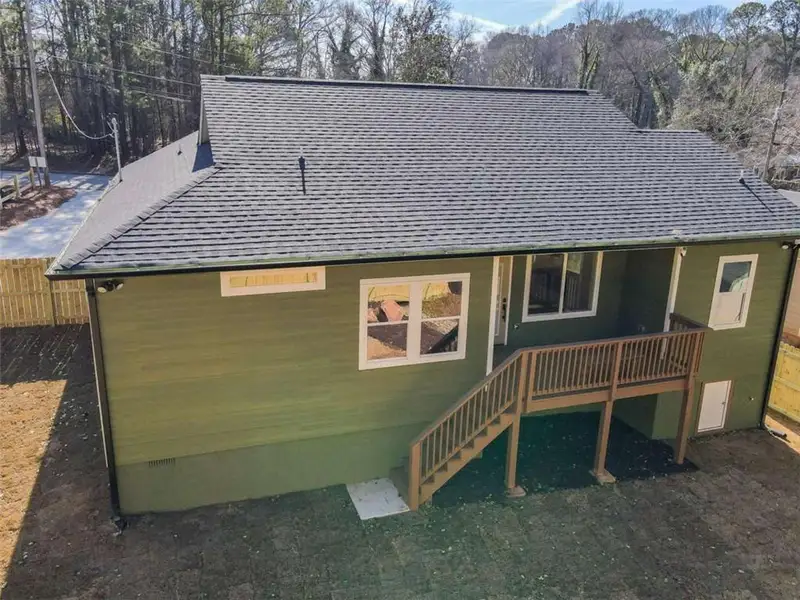 Exterior details and patio area of a home in , Covington (Image 20).