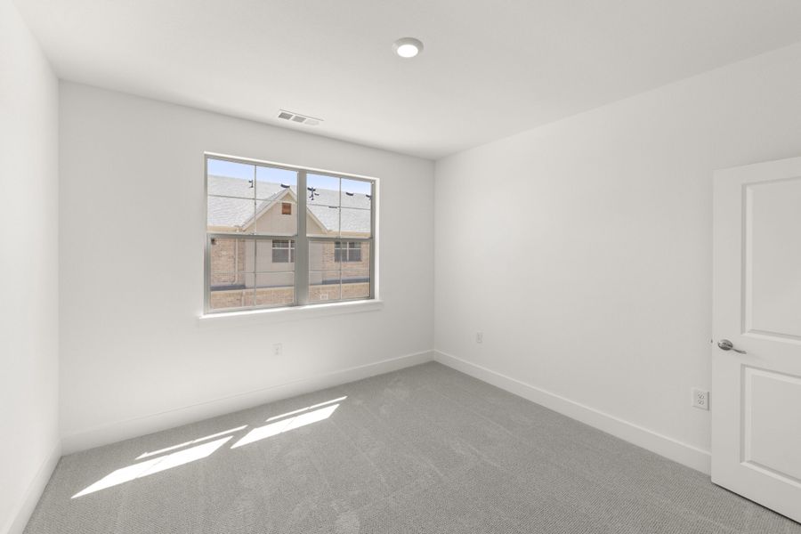 Spacious, unfurnished interior of a new home in The Tribute, The Colony (Image 23). Spacious, unfurnished interior of a new home in The Tribute, The Colony (Image 23).