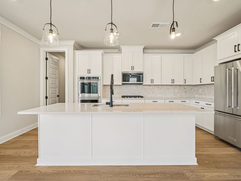 Furnished interior view inside a new home in Vines at Mill Creek - Legacy Series, Braselton (Image 7).