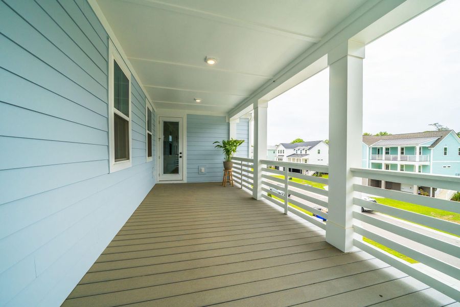 Exterior details and patio area of a home in , Mount Pleasant (Image 39).