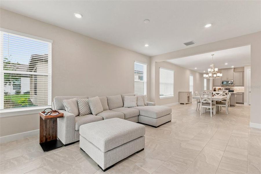 Furnished interior view inside a new home in , Poinciana (Image 8).