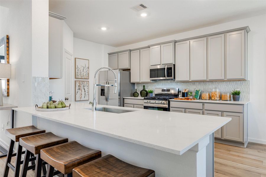 Furnished interior view inside a new home in Anniston, Katy (Image 14).