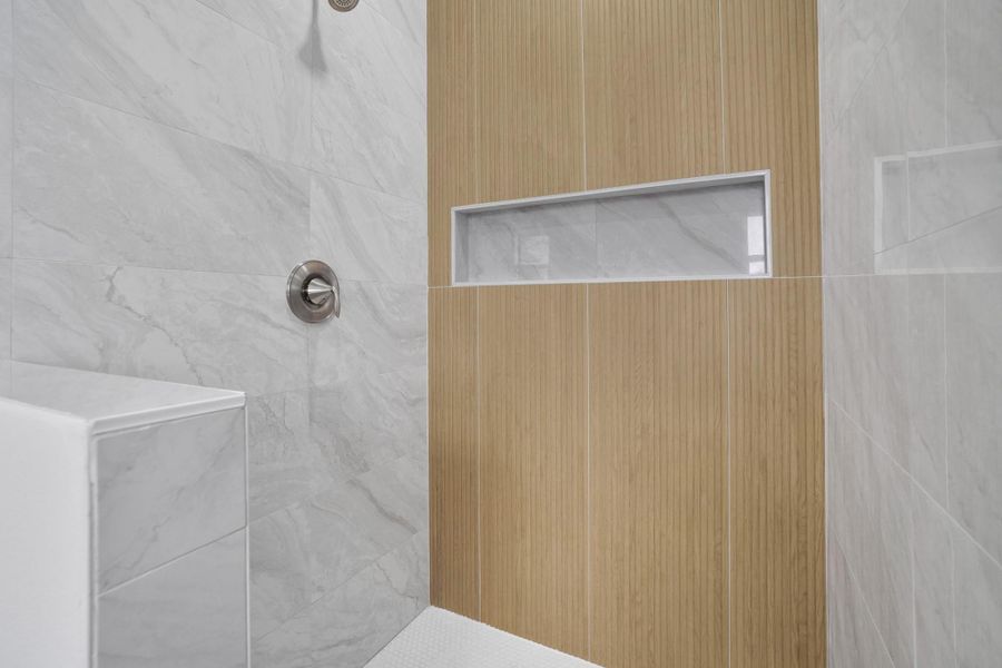 Close-up of interior finishes inside a home in , Houston (Image 10).