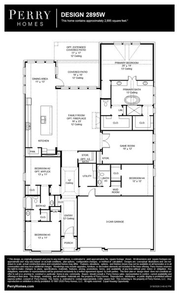 2D floor plan layout of this home in Parten, Austin, TX (Image 2). 2D floor plan layout of this home in Parten, Austin, TX (Image 2).