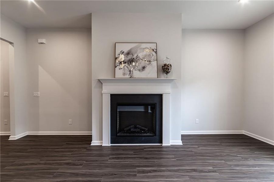 Furnished interior view inside a new home in , Canton (Image 32).