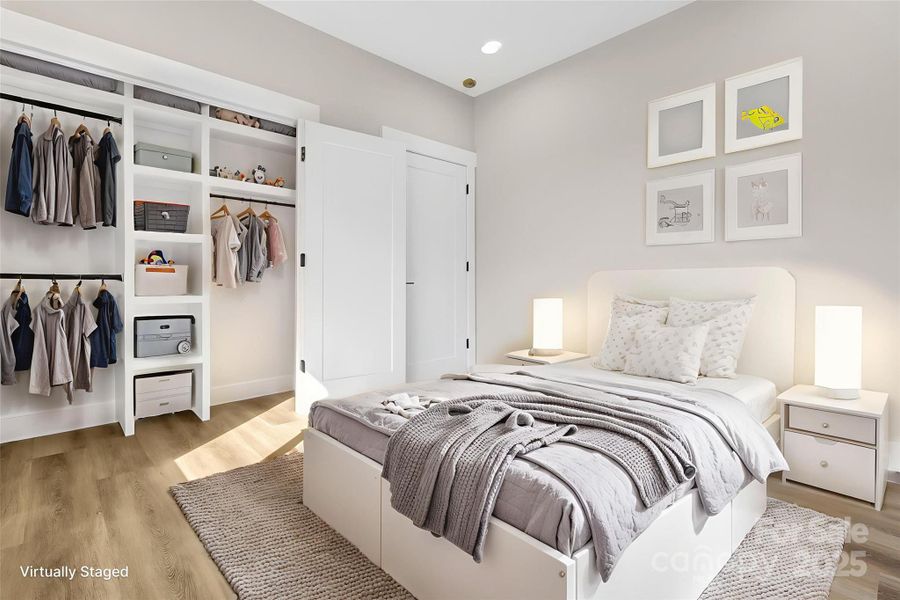 Furnished interior view inside a new home in , Asheville (Image 18).