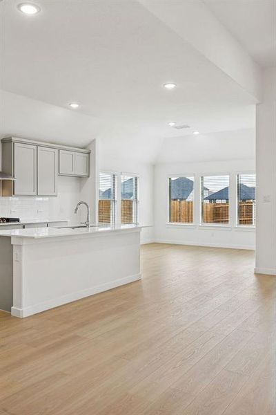 Open Floor Plan in the Gilmour II home plan by Trophy Signature Homes – REPRESENTATIVE PHOTO Open Floor Plan in the Gilmour II home plan by Trophy Signature Homes – REPRESENTATIVE PHOTO