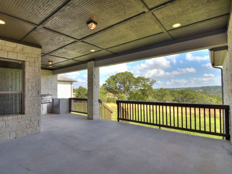 Representative exterior details of a home built from the Avalon by Giddens Homes in Scofield Farms Estates, Georgetown (Image 51).