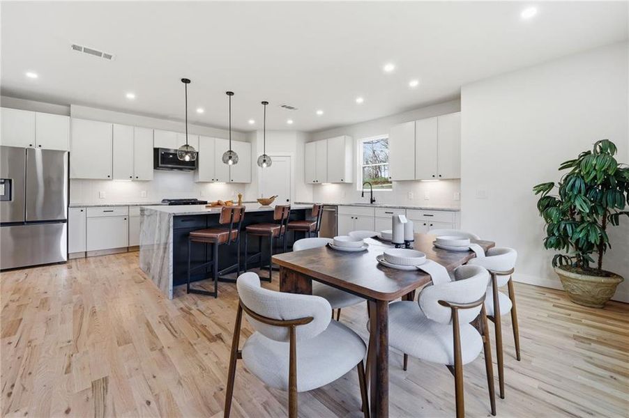 Furnished interior view inside a new home in , Scottdale (Image 10).