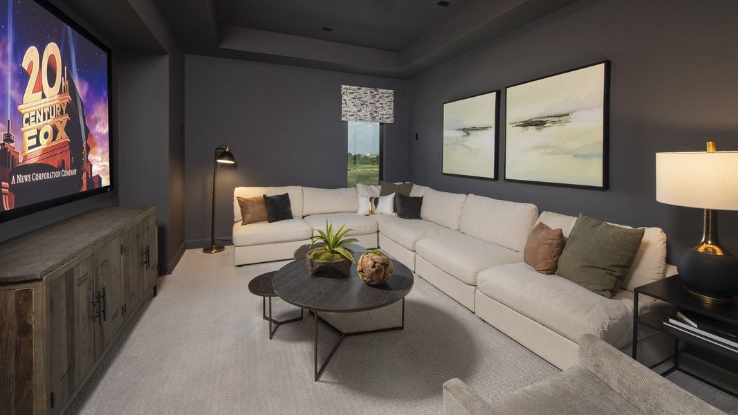 Furnished interior view inside a new home in Legacy Prairie at Katy Court, Katy (Image 14). Furnished interior view inside a new home in Legacy Prairie at Katy Court, Katy (Image 14).