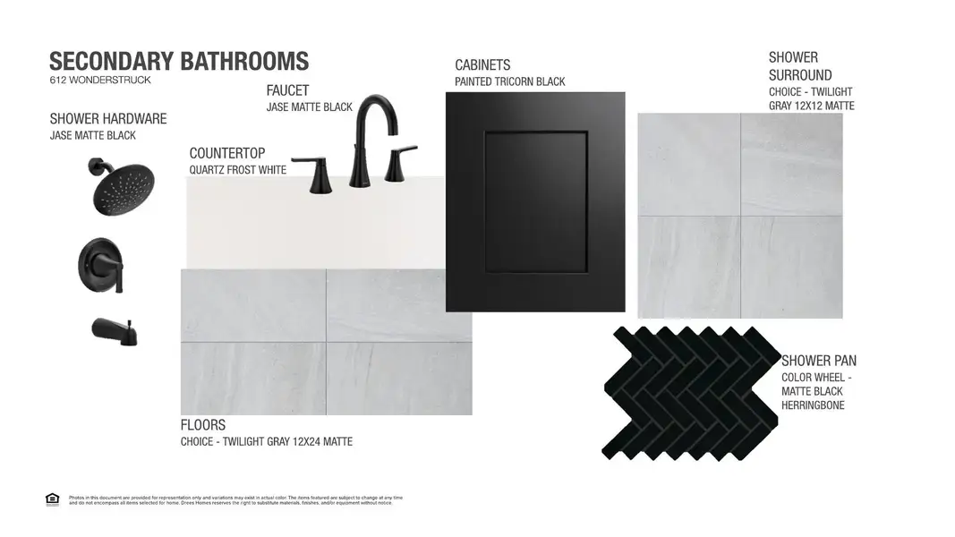 Lauren II F Bathroom 2 Selection sheet Lauren II F Bathroom 2 Selection sheet