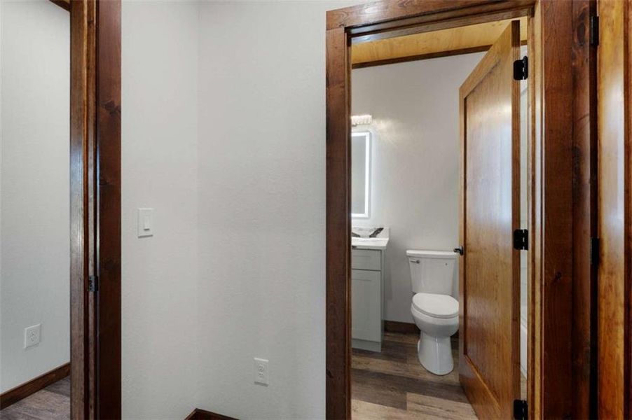 Furnished interior view inside a new home in , Mineral Bluff (Image 9).