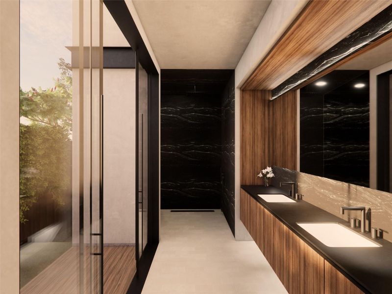 Furnished interior view inside a new home in , Austin (Image 15). Furnished interior view inside a new home in , Austin (Image 15).