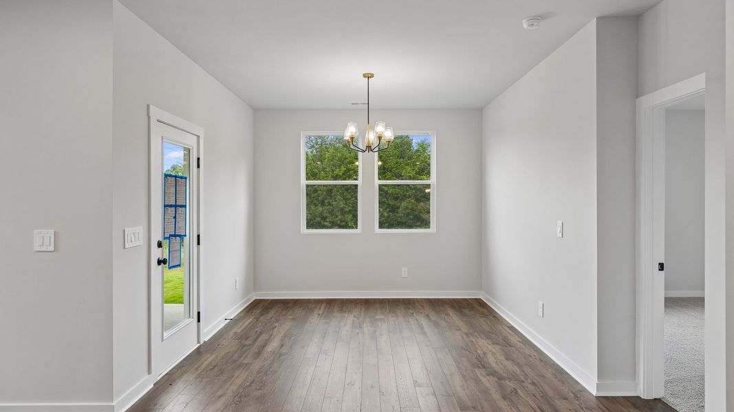 Spacious, unfurnished interior of a new home in Reserve at Hickory Ridge, Columbia (Image 37).