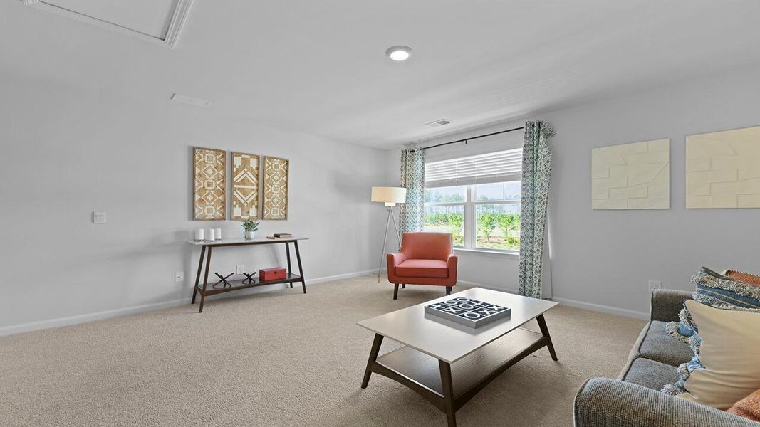 Furnished interior view inside a new home in Carolina Groves, Moncks Corner (Image 33).