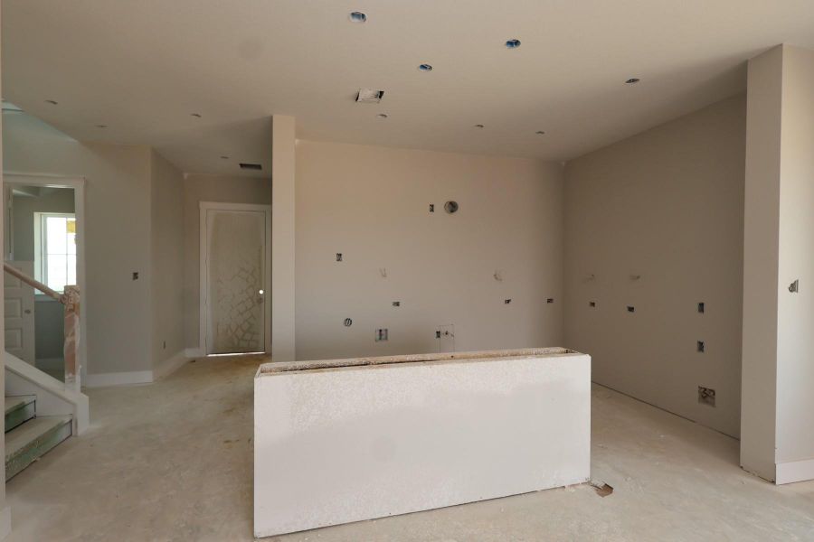 In-progress construction of a new home in Jubilee - Grove Row Collection, Hockley, TX (Image 5).