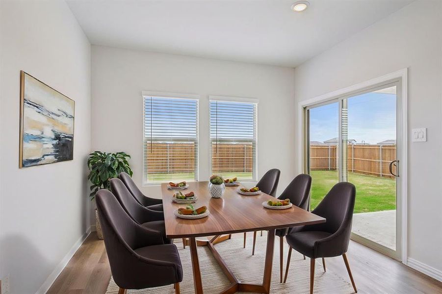 Furnished interior view inside a new home in River Ridge, Crandall (Image 6).