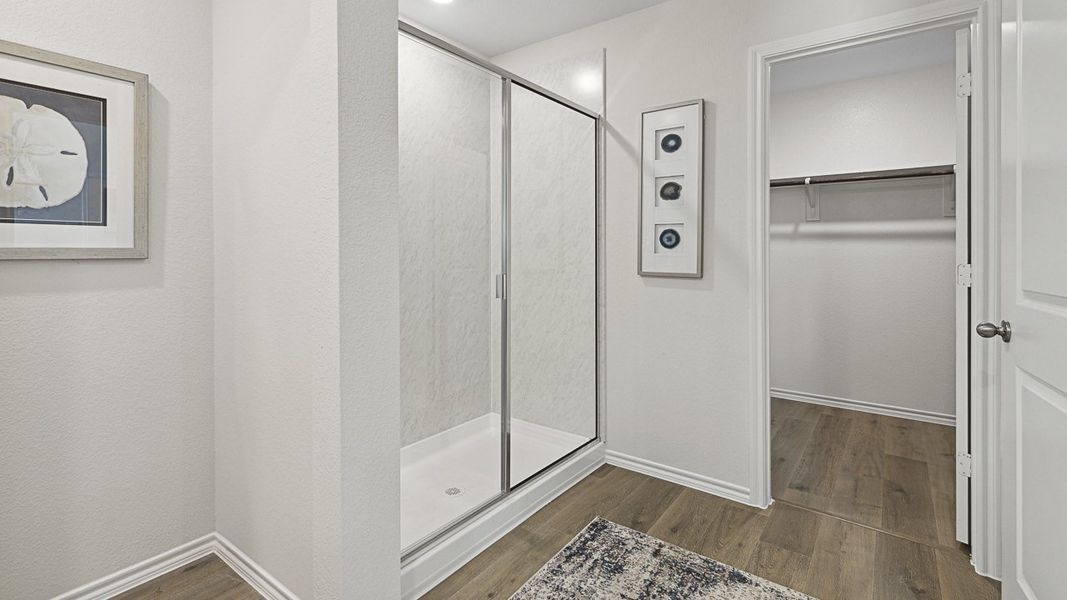 Furnished interior view inside a new home in Wildcat Ranch, Crandall (Image 10).