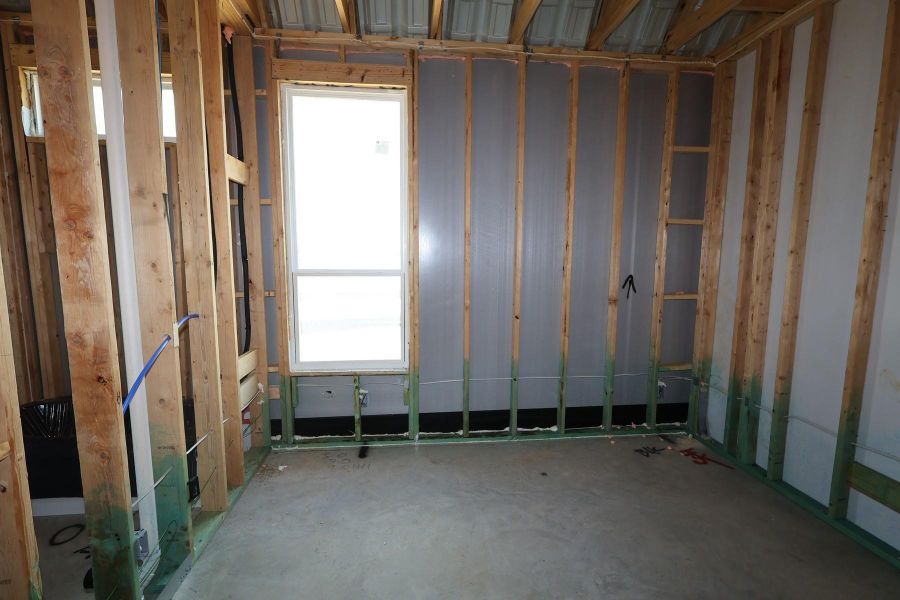 In-progress construction of a new home in Dunham Pointe, Cypress, TX (Image 32).