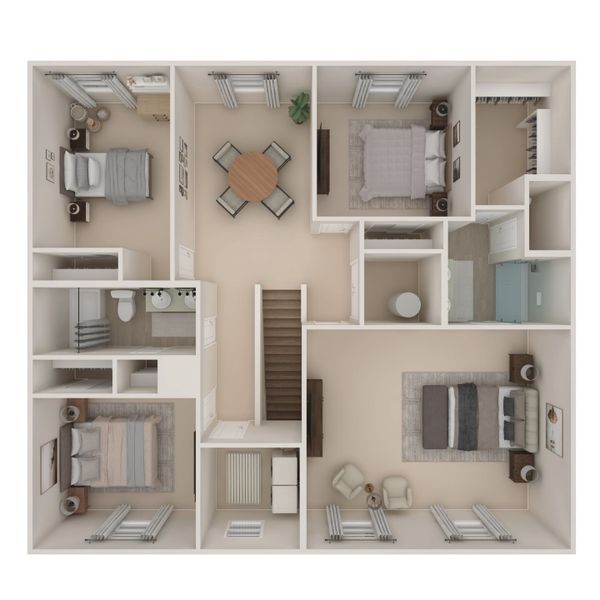 Image 26 representing the Water Lily by K. Hovnanian® Homes in Aspire at New Hampstead, Savannah, GA. Image 26 representing the Water Lily by K. Hovnanian® Homes in Aspire at New Hampstead, Savannah, GA.