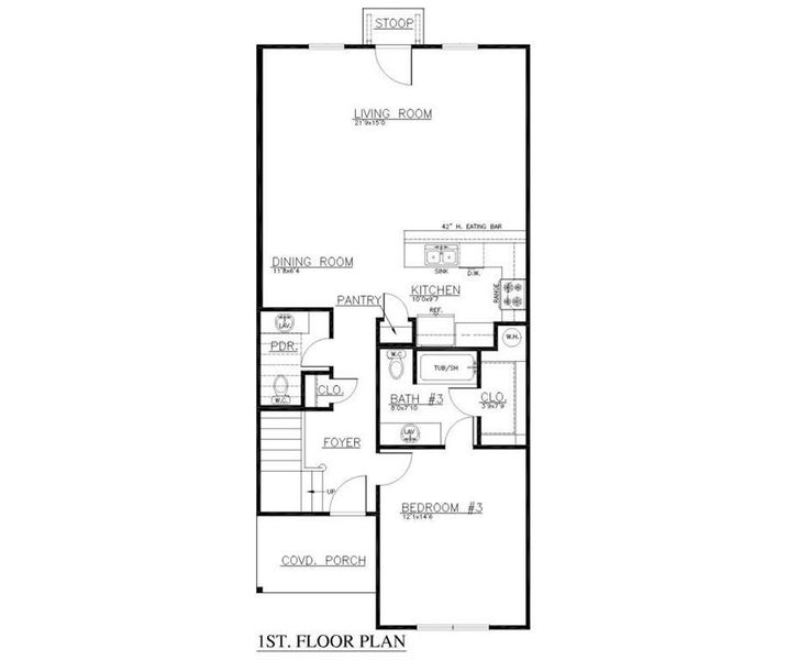 2D floor plan layout of this home in , Stephenville, TX (Image 4).