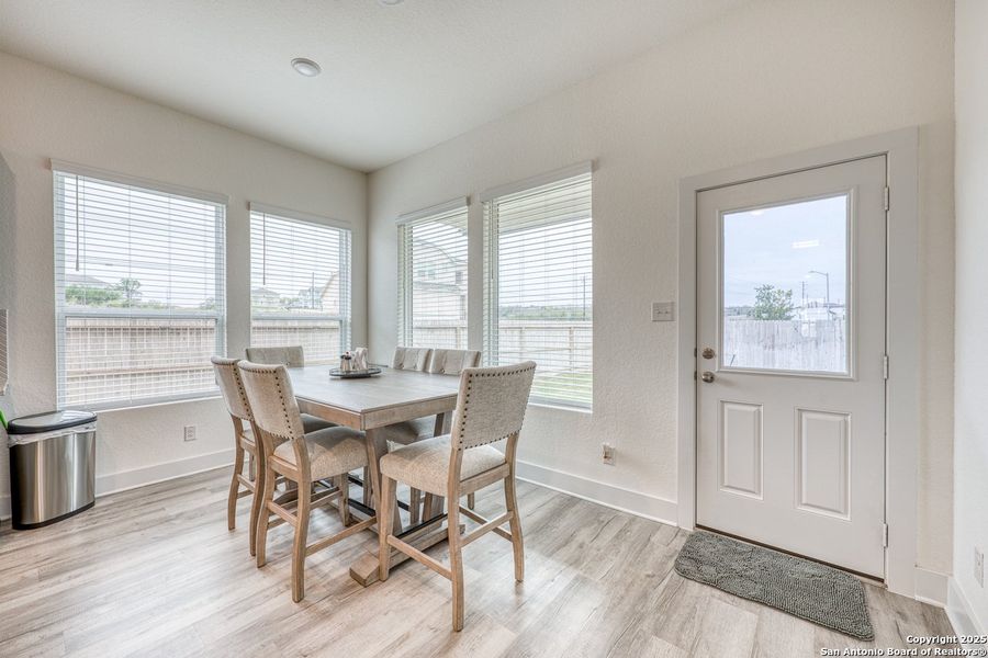 Furnished interior view inside a new home in Hunters Ranch, San Antonio (Image 9). Furnished interior view inside a new home in Hunters Ranch, San Antonio (Image 9).