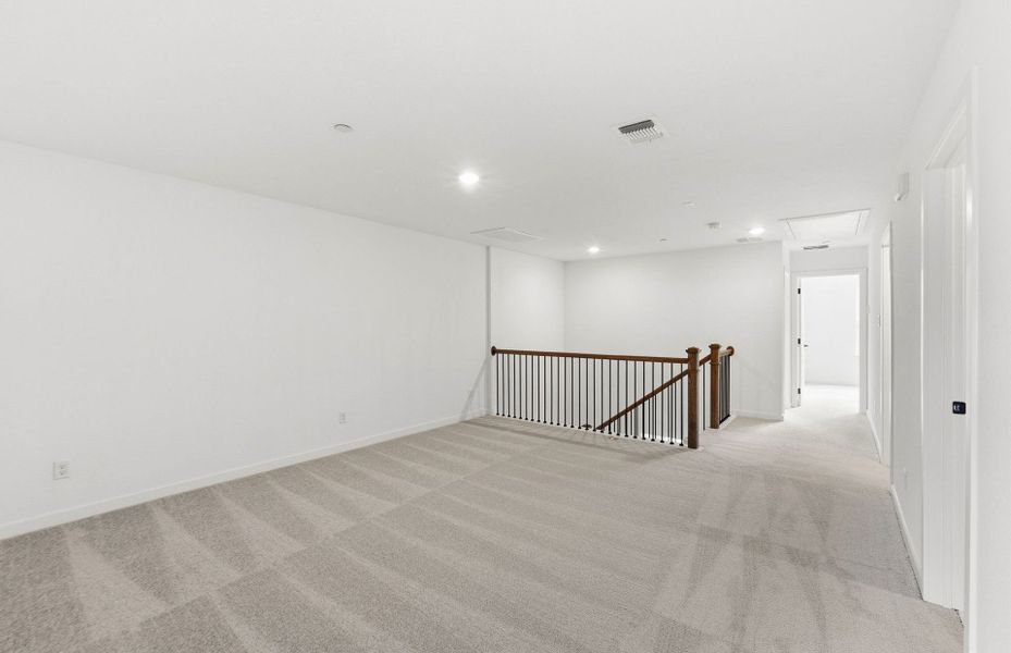 Spacious, unfurnished interior of a new home in Monarch on Main, Round Rock (Image 28).