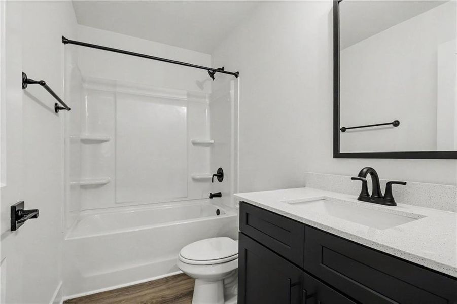 Furnished interior view inside a new home in Thunder Ridge, Dawsonville (Image 9).