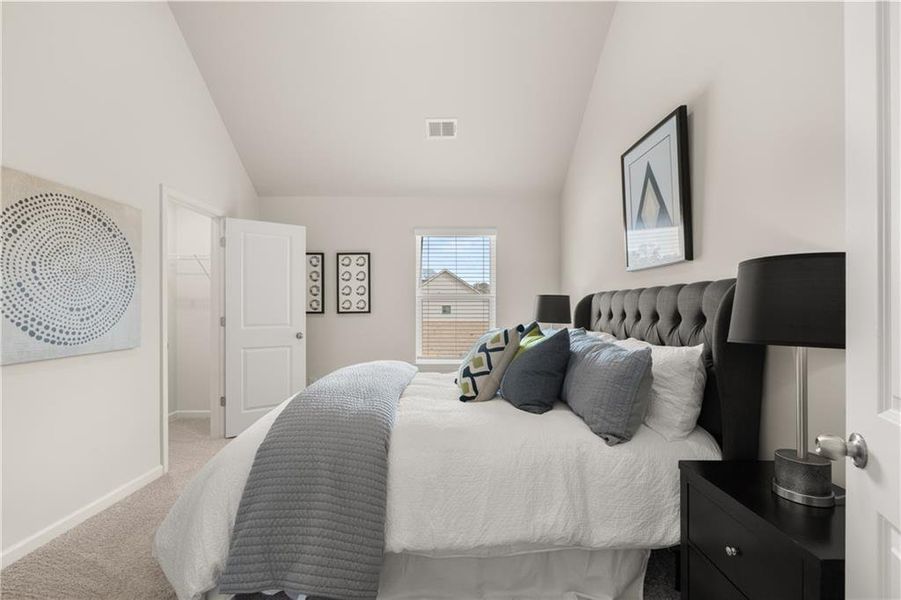 Furnished interior view inside a new home in Alcovy Village, Lawrenceville (Image 45).