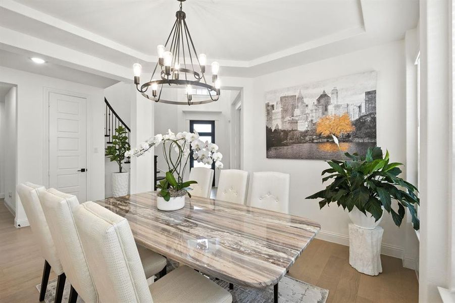 Furnished interior view inside a new home in , Wylie (Image 12).