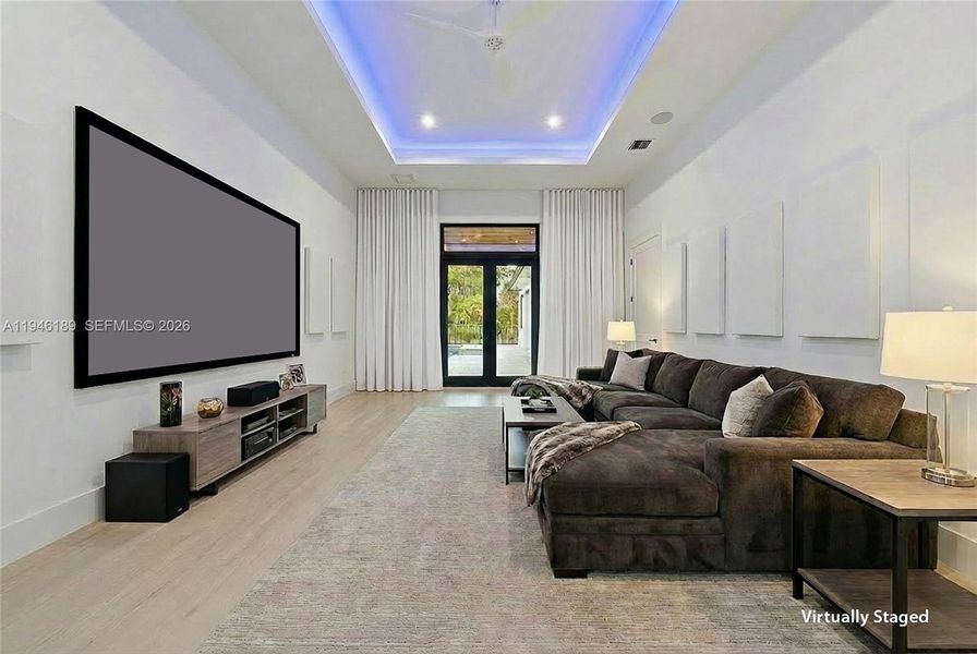 Furnished interior view inside a new home in , Palm Beach Gardens (Image 8). Furnished interior view inside a new home in , Palm Beach Gardens (Image 8).