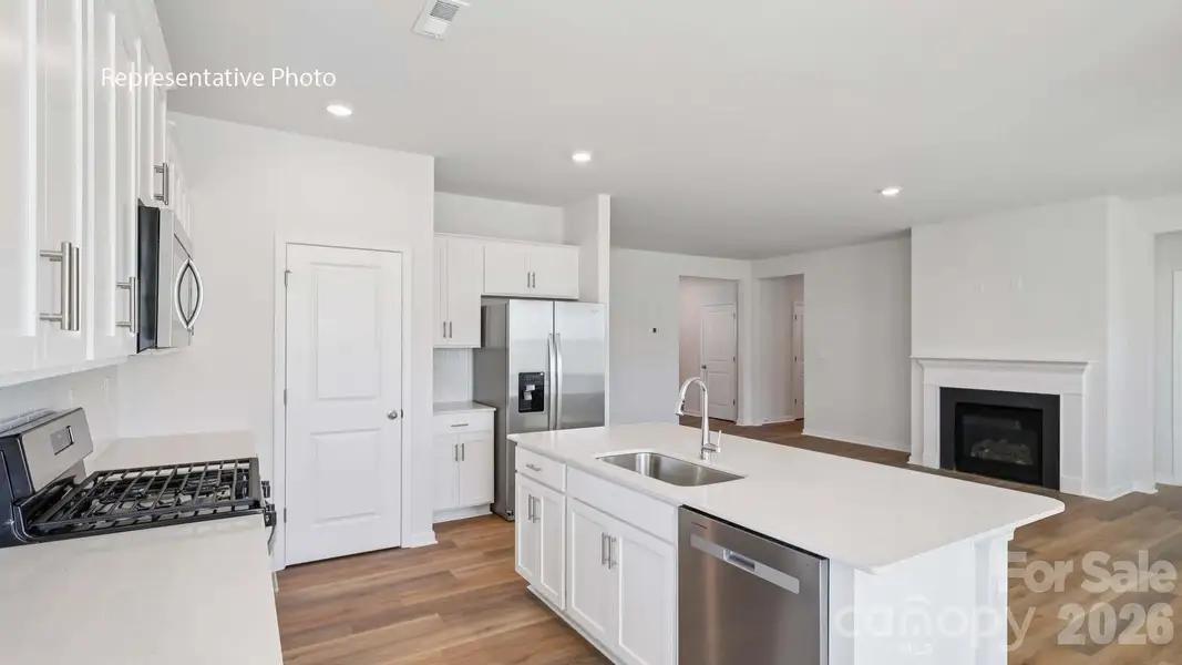 Furnished interior view inside a new home in Wallace Springs, Statesville (Image 9).