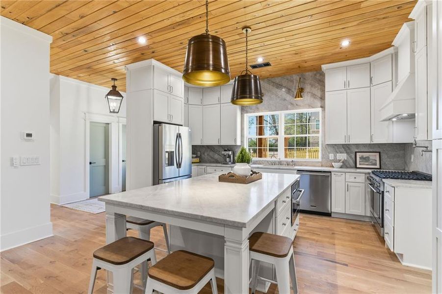Furnished interior view inside a new home in , Marietta (Image 9).