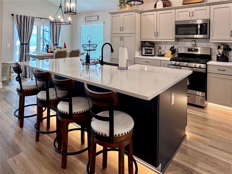 Furnished interior view inside a new home in , The Villages (Image 33).