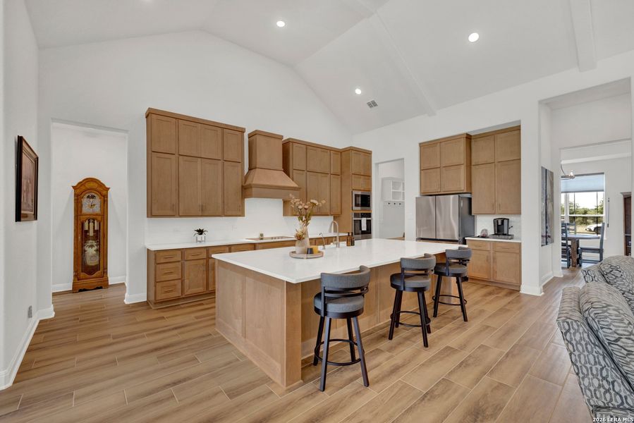 Furnished interior view inside a new home in Waldsanger, New Braunfels (Image 33).