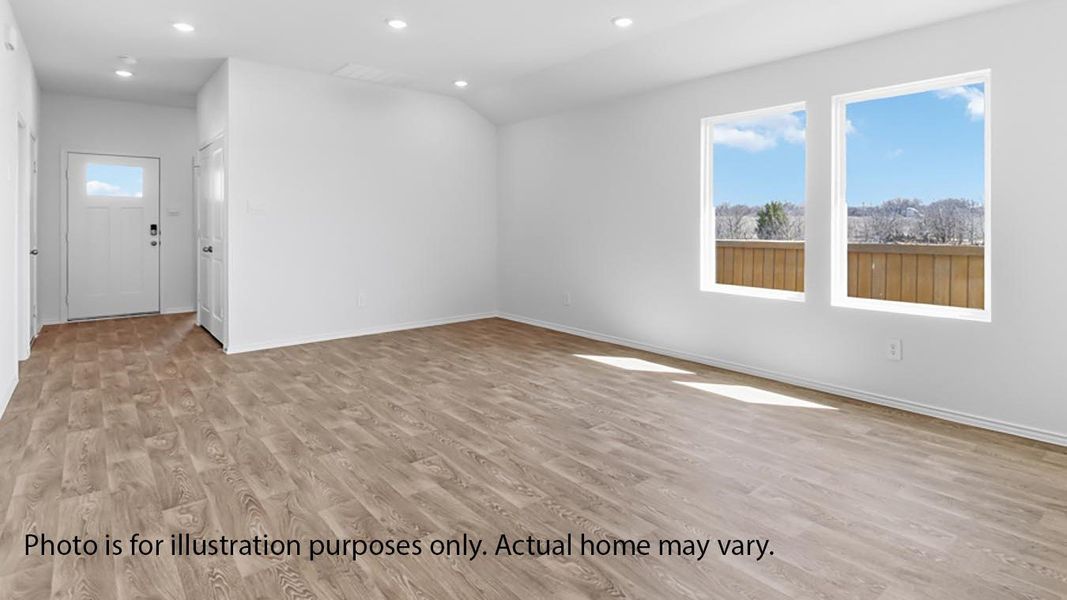 Spacious, unfurnished interior of a new home in Marigold, Uhland (Image 13).