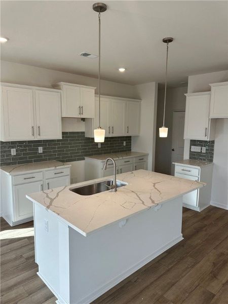Furnished interior view inside a new home in Brownstone Park, Easley (Image 3). Furnished interior view inside a new home in Brownstone Park, Easley (Image 3).