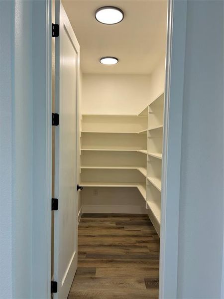 View of storage area