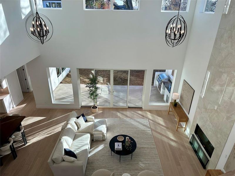 Furnished interior view inside a new home in , Dallas (Image 4).