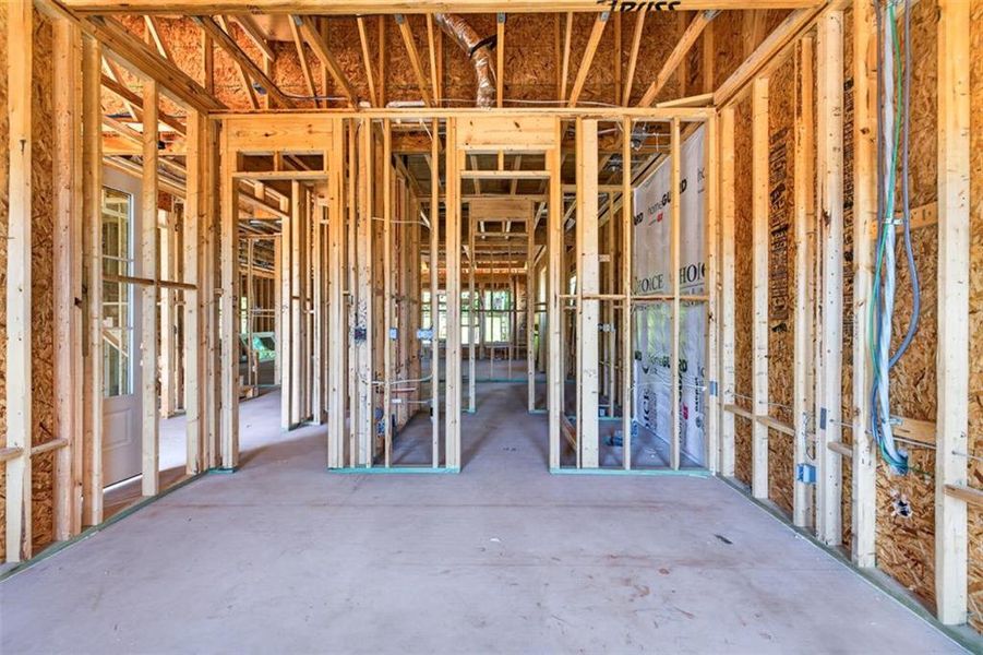 In-progress construction of a new home in , Statham, GA (Image 13).