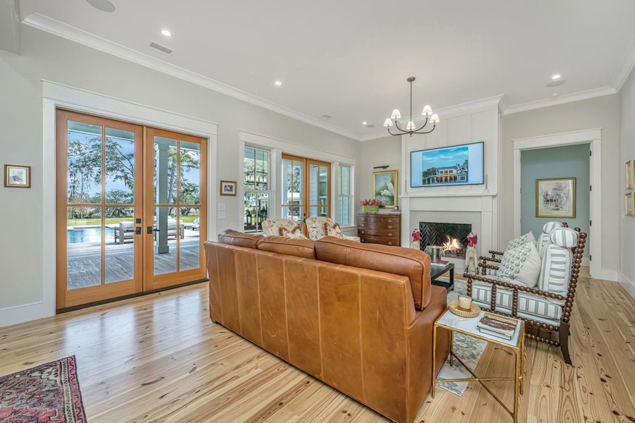 Furnished interior view inside a new home in , Johns Island (Image 52). Furnished interior view inside a new home in , Johns Island (Image 52).