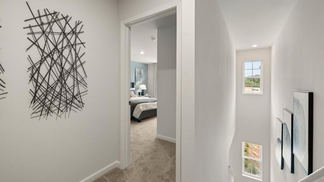 Spacious, unfurnished interior of a new home in Woodbury Park, South Fulton (Image 19).