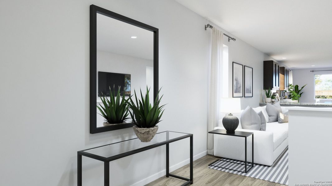 Furnished interior view inside a new home in Swenson Heights, Seguin (Image 16).