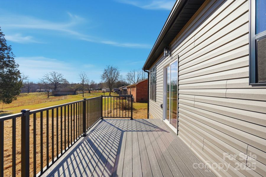 Exterior details and patio area of a home in , Statesville (Image 27).