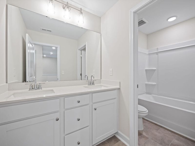Furnished interior view inside a new home in Camden Park, Knightdale (Image 19).