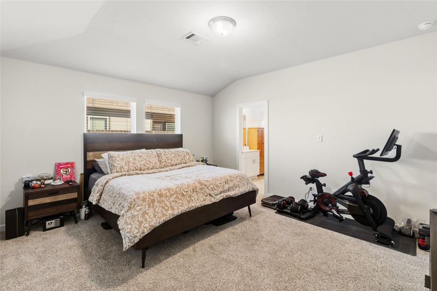 Furnished interior view inside a new home in Heights of Barbers Hill, Mont Belvieu (Image 4).